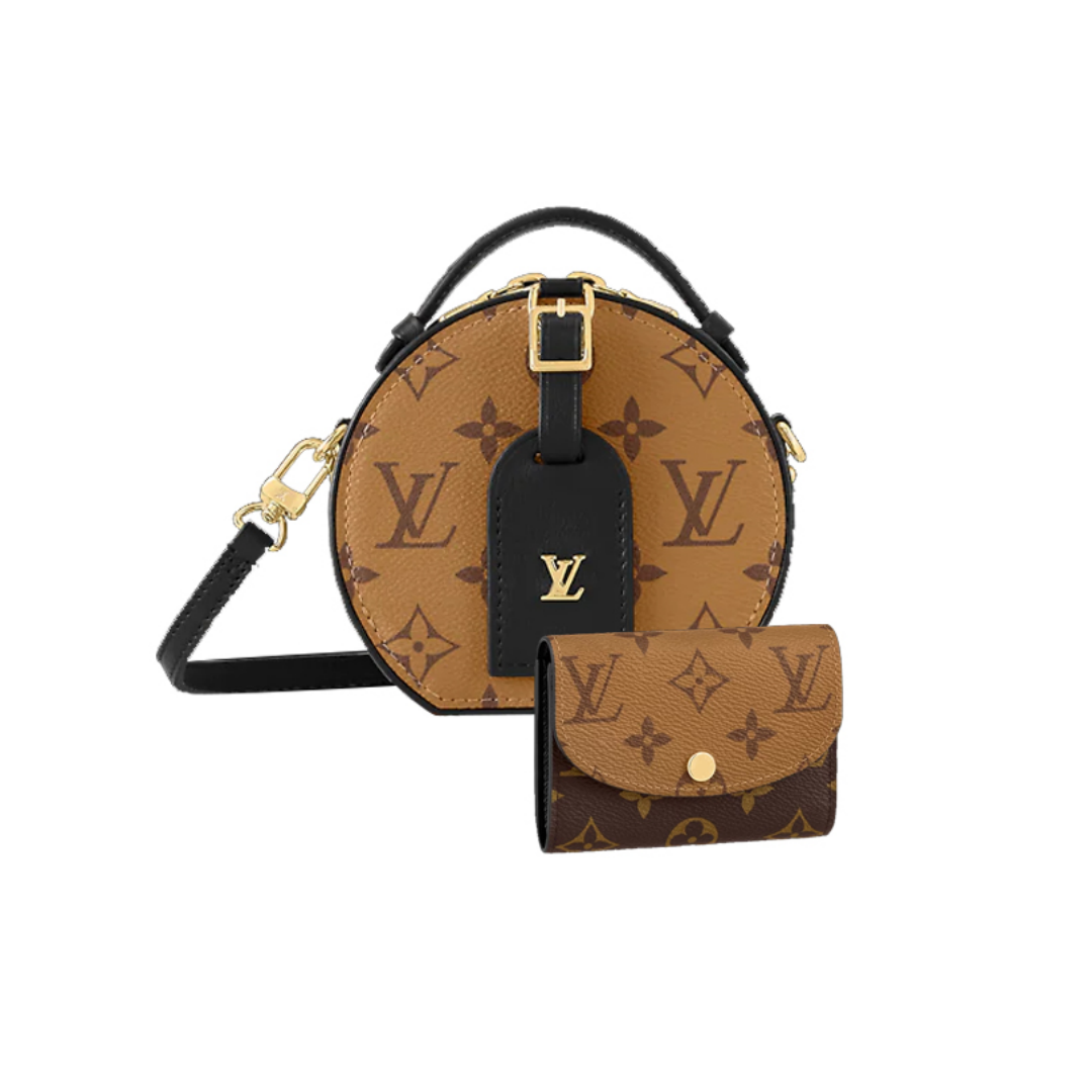LOUIS VUITTON Boîte Chapeau Mini Bag Ref: M68276+M82333