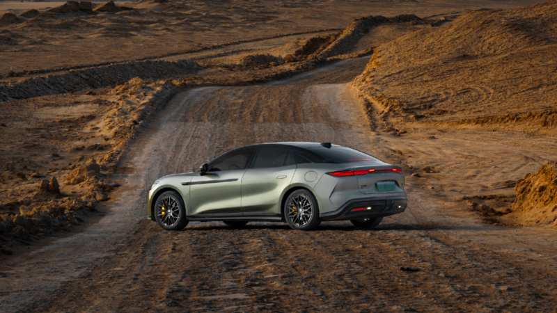 BYD Han L DM got electric range boost after software update