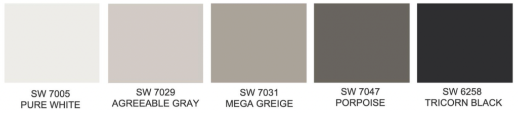 Sherwin-Williams colors