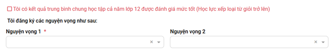 Hoc vien nong nghiep VN (VNUA) huong dan dang ky xet tuyen 2026