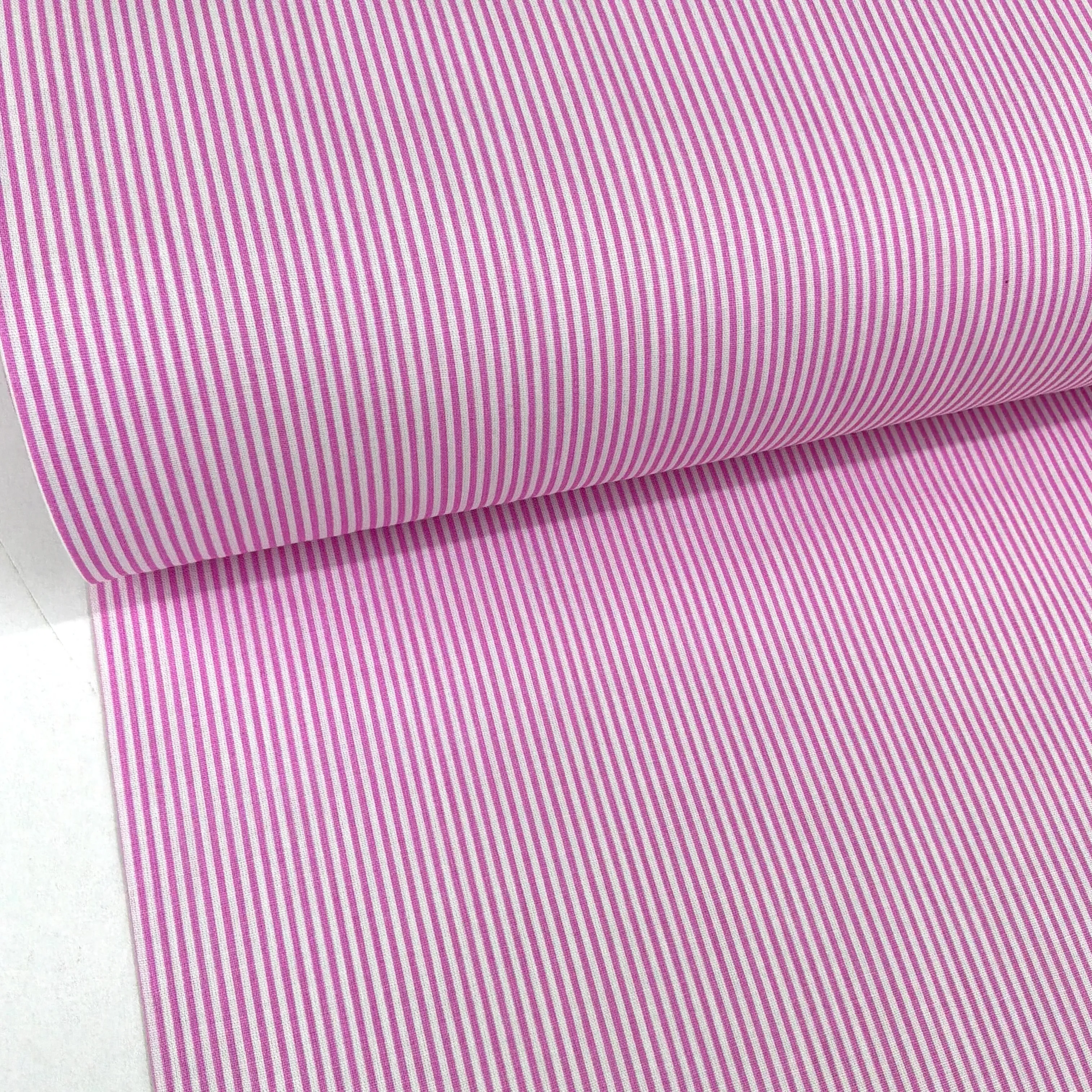 img-3379 Daisy Pembe Çizgiler Poplin Kumaş